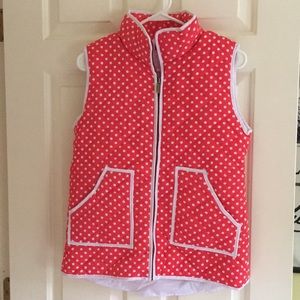 Pink Polkadot Vest